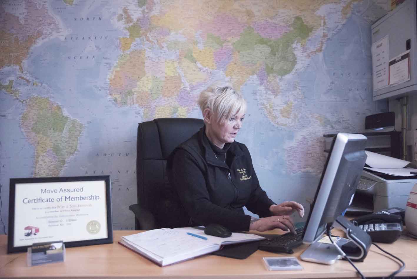 Gillian Egdell, Transport Manager at Brian and Sons